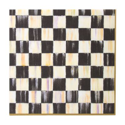 Courtly Check Dinner Paper Napkins