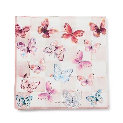 Butterfly Hill Dinner Paper Napkins mackenzie-childs Panama 0