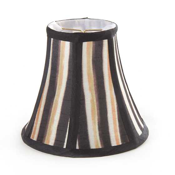 MacKenzie Childs COURTLY STRIPE Upscale Round Lamp CHANDELIER SHADE NEW  m18-4 