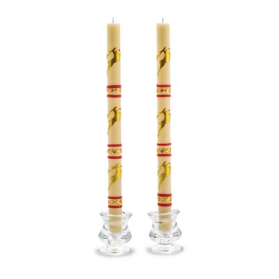 Reindeer Dinner Candles - Set of 2 image two