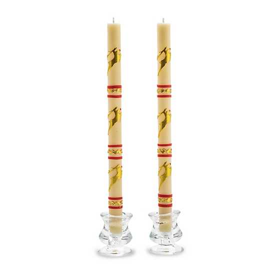 Reindeer Dinner Candles - Set of 2 image two