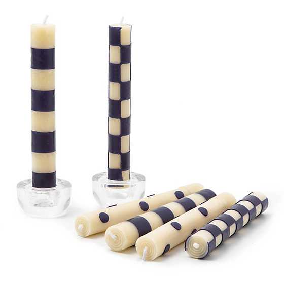 Mini Dinner Candles - Royal - Set of 6 image two