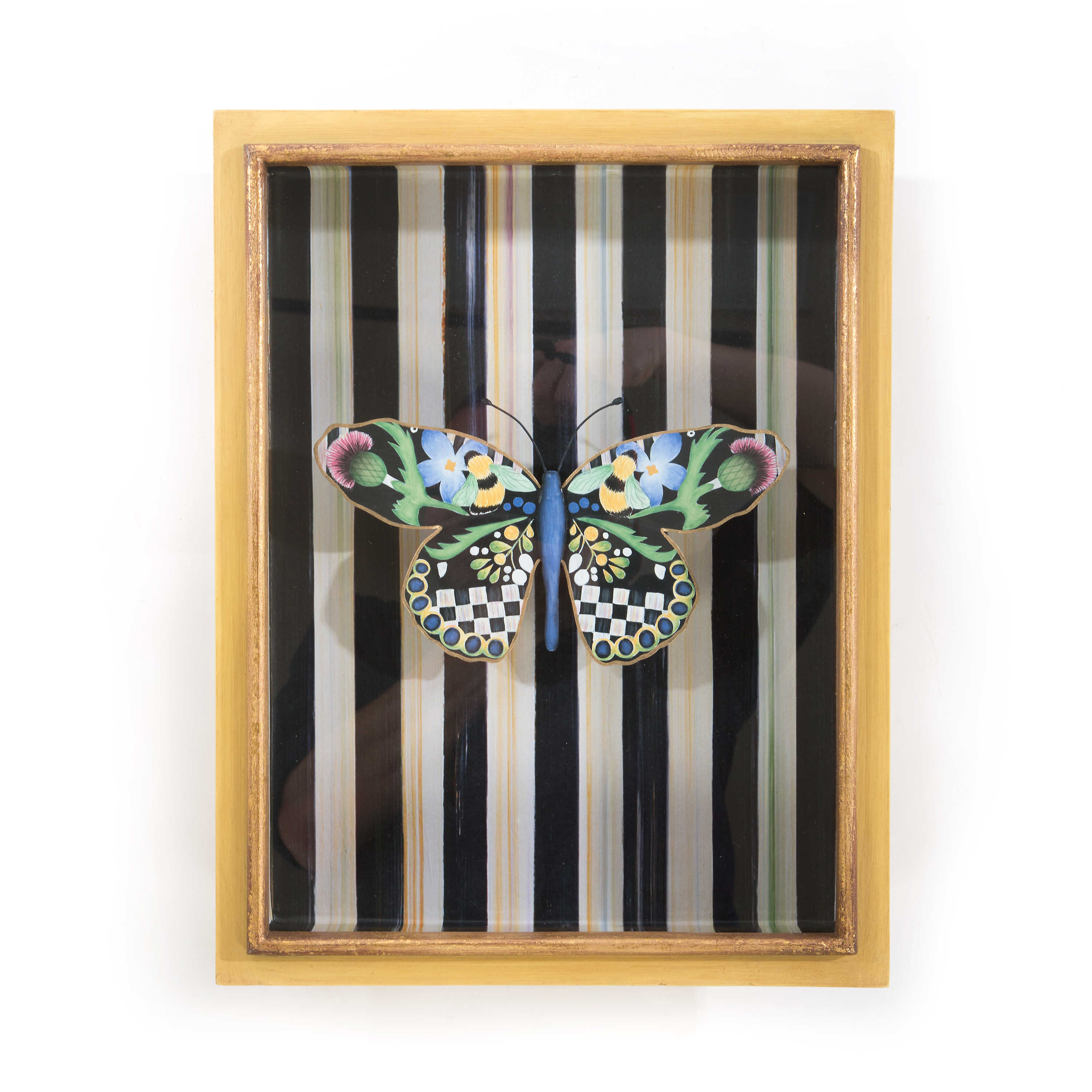 Butterfly Shadow Box mackenzie-childs Panama 0