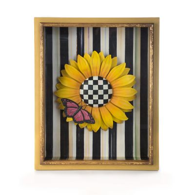 Sunflower Shadow Box mackenzie-childs Panama 0