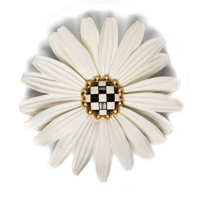 MacKenzie-Childs  Courtly Check Large Daisy Wall Decor