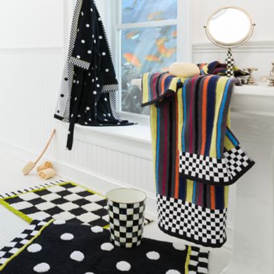 MacKenzie-Childs Courtly Check Bath Rug Large