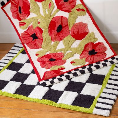 MacKenzie-Childs  Flower Show Bath Rug