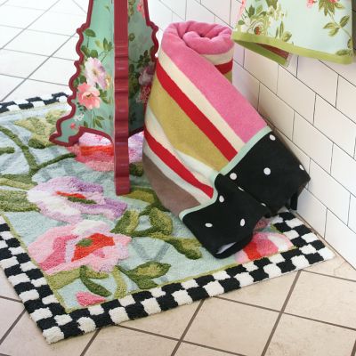 MacKenzie-Childs Courtly Check Bath Rug