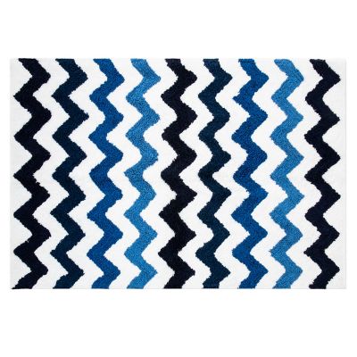 Royal Zig Zag Bath Rug mackenzie-childs Panama 0