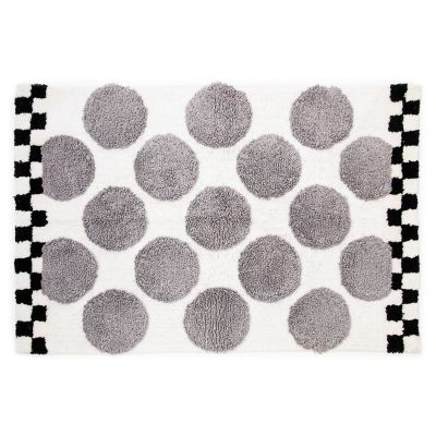 MacKenzie-Childs  Sterling Dot Bath Rug