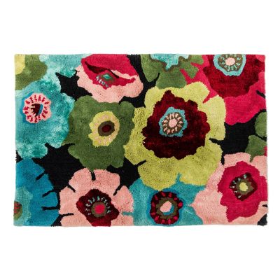 Always Flowers Bath Rug mackenzie-childs Panama 0