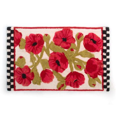 Poppy Bath Rug mackenzie-childs Panama 0