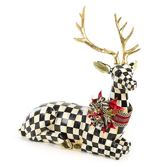 Courtly Check Resting Deer - Highland image one
