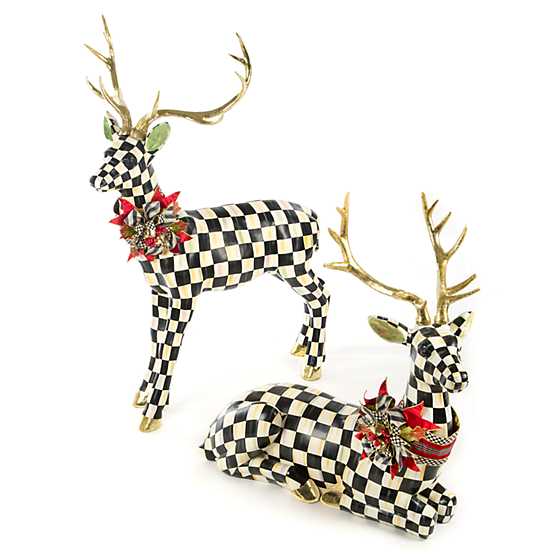 MacKenzie-Childs | Courtly Check Standing Deer