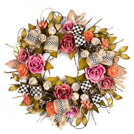 Rosy Posy Wreath