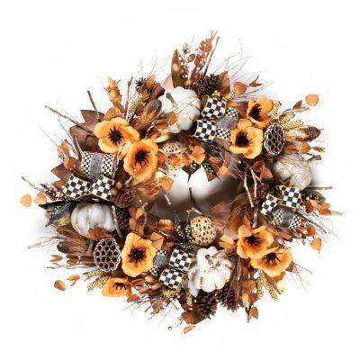 Autumn Frost Wreath mackenzie-childs Panama 0