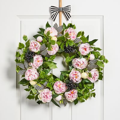 MacKenzieChilds Peony Wreath