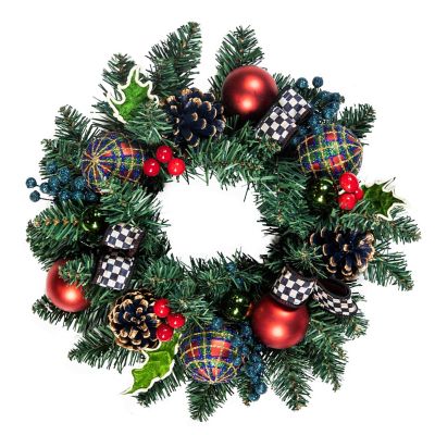 Tartastic Mini Wreath mackenzie-childs Panama 0