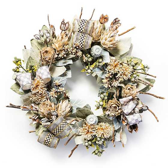 Sterling Cottage 25" Wreath