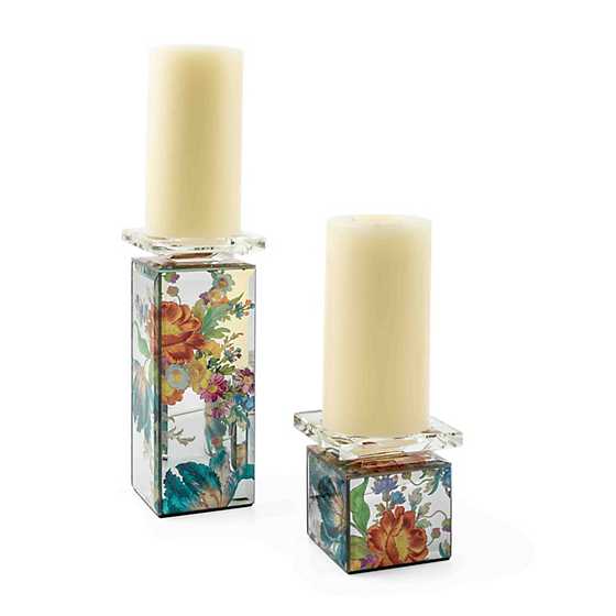 Flower Market Reflections Candle Holder - Tall image four