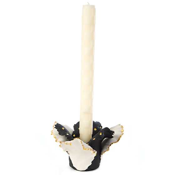 Daffodil Candle Holder - Black & White image three