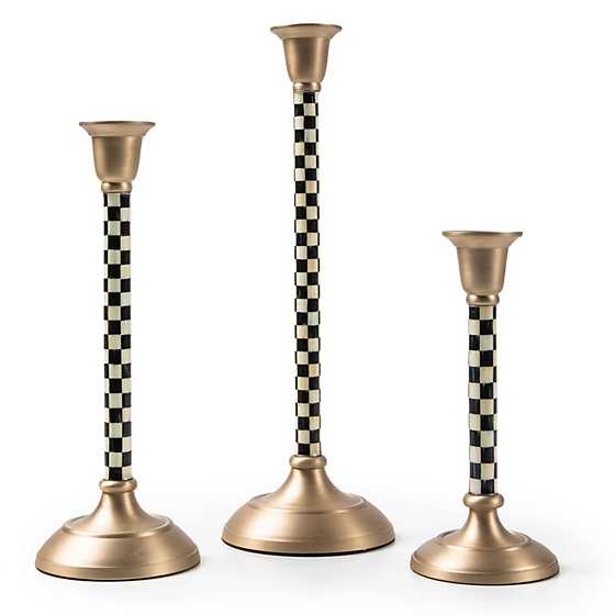 Courtly Check Candlestick - Large image four