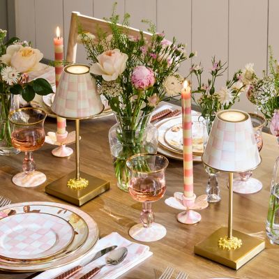 Rosy Check Butterfly Candle Holders, Set of 2 Image 3