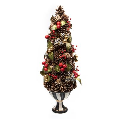 Courtly Classic Large Pinecone Tree mackenzie-childs Panama 0