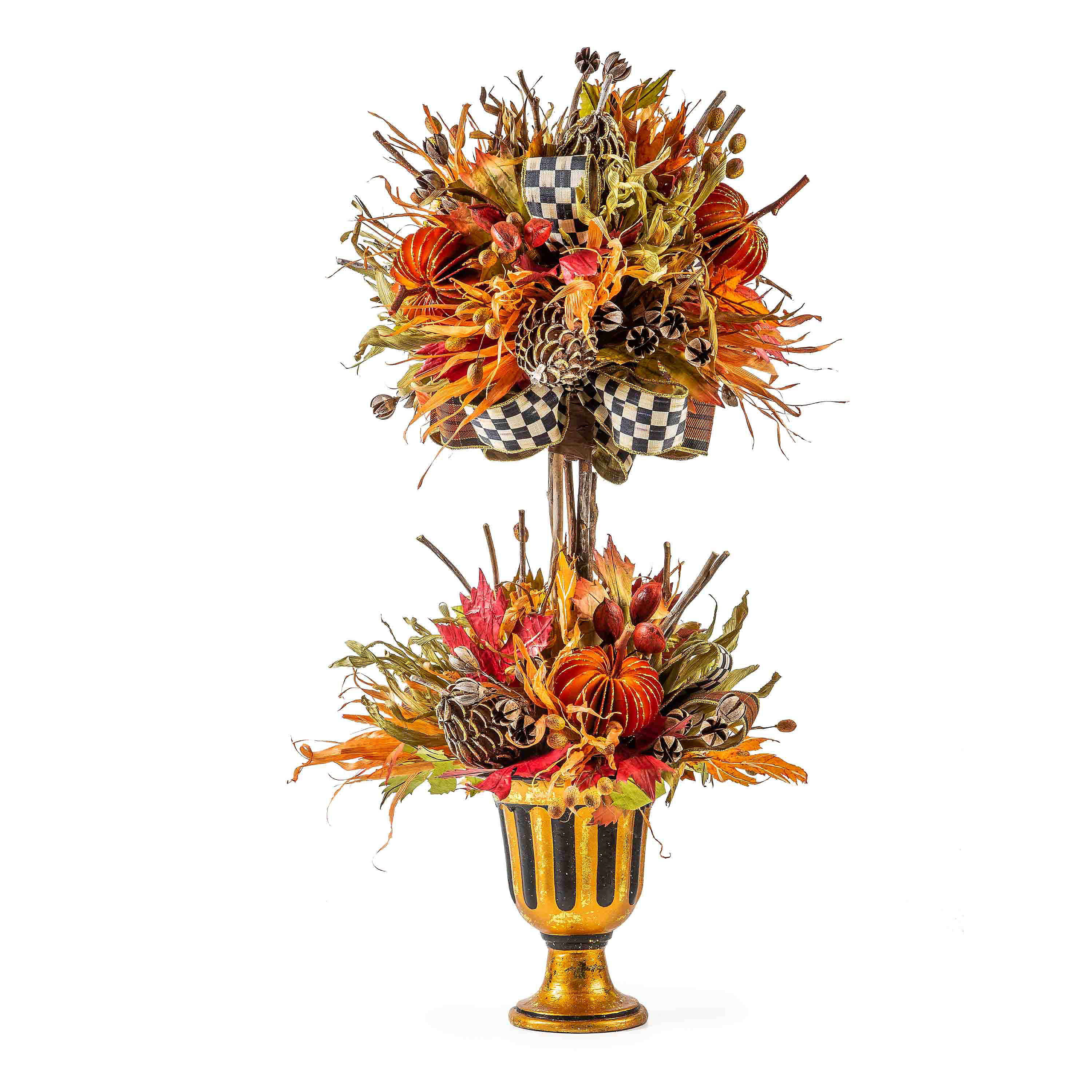 Fall On The Farm Tabletop Topiary mackenzie-childs Panama 0