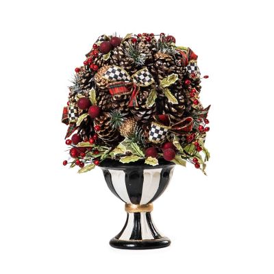 Tartastic Pinecone Arrangement mackenzie-childs Panama 0