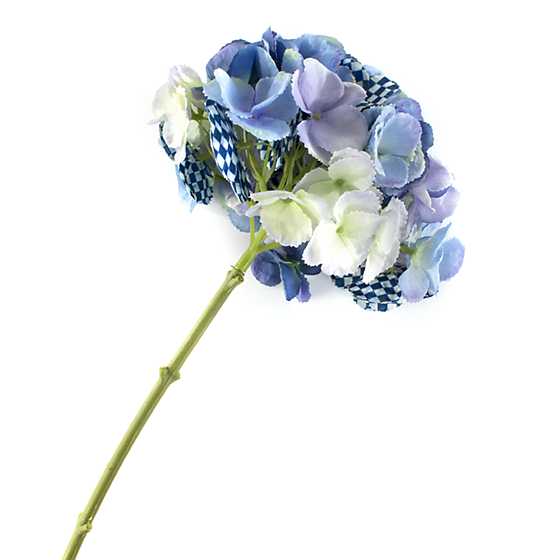 Royal Check Hydrangea - Blue image one