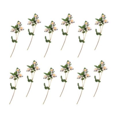 Wild Rose Spray Bouquet - Blush - Set of 12 mackenzie-childs Panama 0