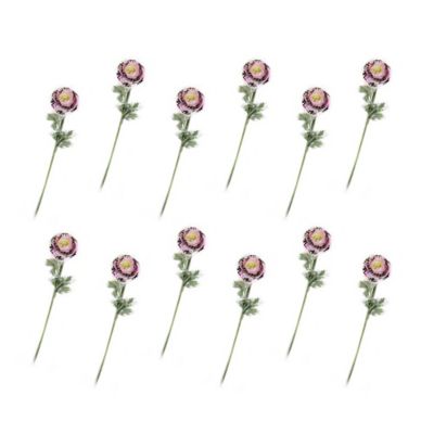 Ranunculus Bouquet - Purple - Set of 12 mackenzie-childs Panama 0