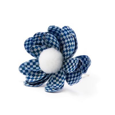 Royal Check Flower Clip mackenzie-childs Panama 0