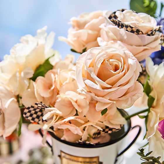 Courtly Check Summer Bouquet -Blush image two