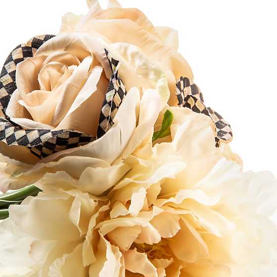 Courtly Check Summer Bouquet -Blush image four