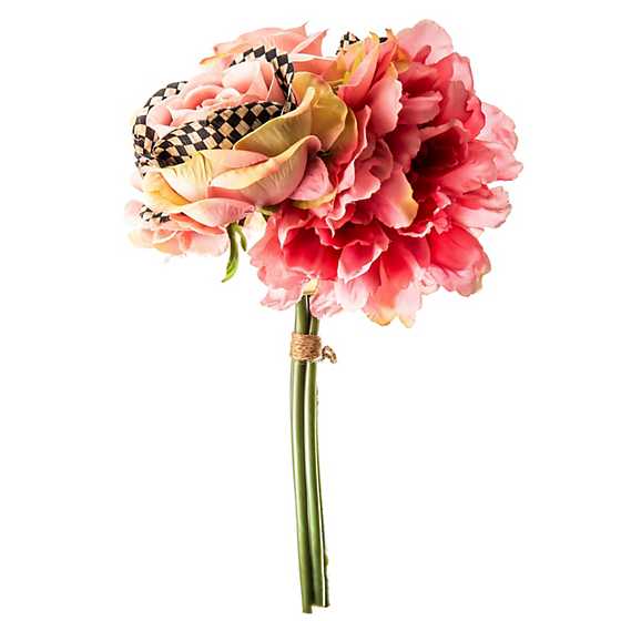 Courtly Check Pink Summer Bouquet
