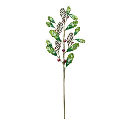 Granny Kitsch Mistletoe Spray Stem mackenzie-childs Panama 0