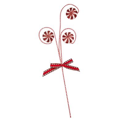 Peppermint Candy Swirl Spray Stem mackenzie-childs Panama 0