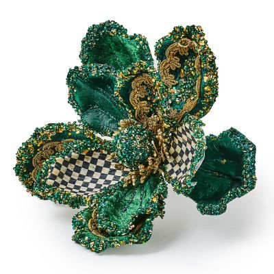 Emerald Luxe Magnolia Clip mackenzie-childs Panama 0