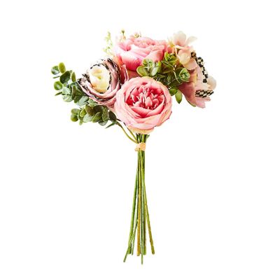 Pink Ranunculus & Rose Bouquet mackenzie-childs Panama 0