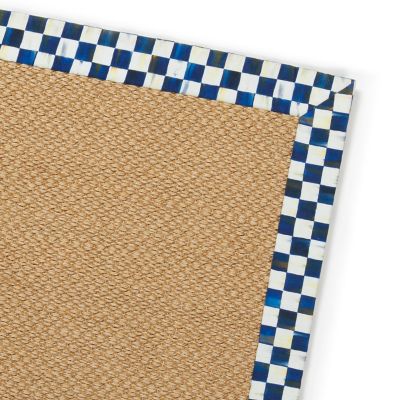 Royal Check Sisal Rug - 6' x 9' image two