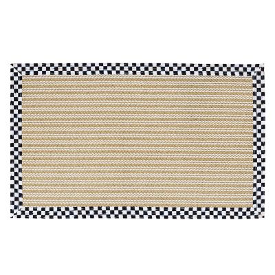 Courtly Check Sisal Wool Herringbone 3' x 5' Rug