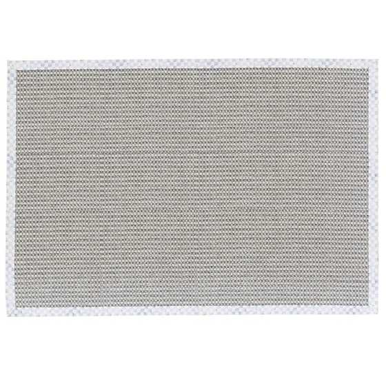 Chunky Sisal Wool Grey - Sterling Check - 8' x 10' Rug image two