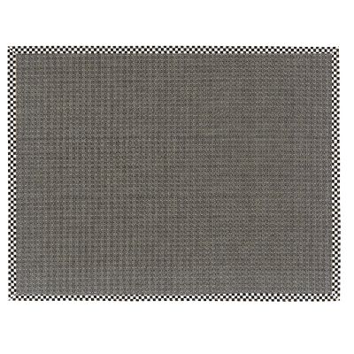 Courtly Check 8' x 10' Grey Sisal Rug mackenzie-childs Panama 0