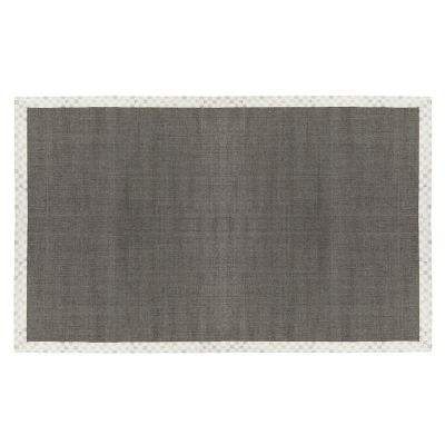 Sterling Check 6' x 9' Sisal Rug mackenzie-childs Panama 0