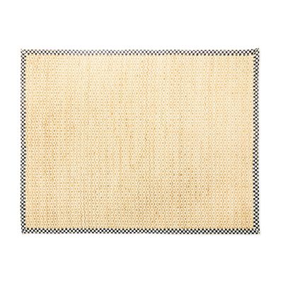 Courtly Check Natural Honeycomb 8' x 10' Jute Rug mackenzie-childs Panama 0