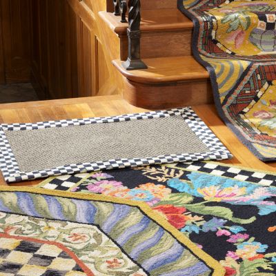 MacKenzie-Childs Courtly Check Floor Mat - 2' x 3