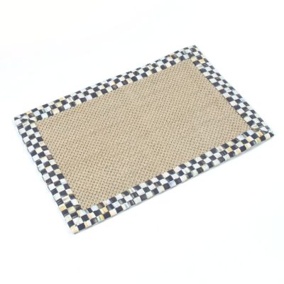 MacKenzie-Childs  Courtly Check Floor Mat - 2' x 3