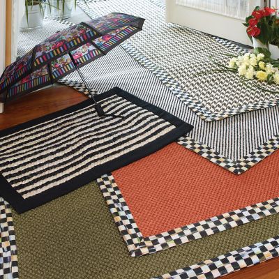 MacKenzie-Childs Royal Check Floor Mat - 3' x 5